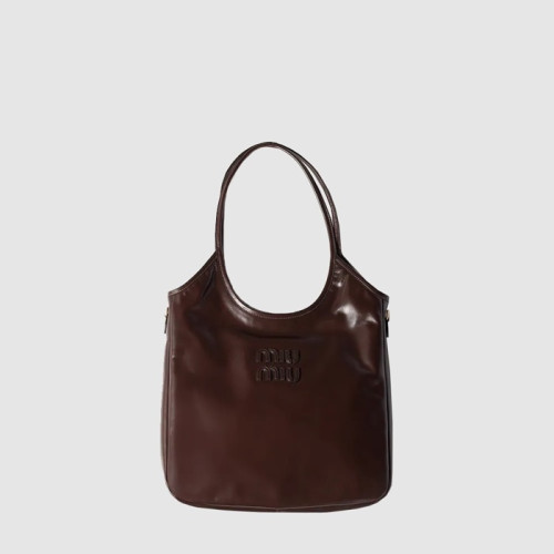 미우미우 여성 아이비 가죽 백 - Miumiu Womens Ivy Leather Bag - mib13375x