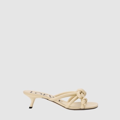로에베 여성 플라멩코 노트 샌들 - Loewe Womens Flamenco Knot Sandals - los13421x