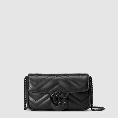 구찌 여성 GG 마몽 수퍼 미니백 - Gucci Womens GG Marmont Super Mini Bag - gub13534x