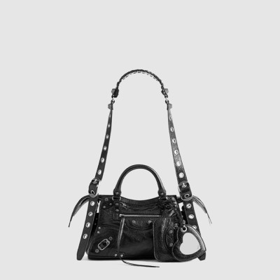 발렌시아가 여성 네오 카골 Xs 메탈라이즈드 핸드백 - Balenciaga Womens Neo Cargo Xs Metalized Handbag - bab13626x