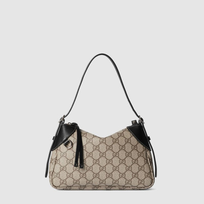 구찌 여성 GG 엠블럼 스몰 숄더백 - Gucci Womens GG Emblem Small Shoulder Bag - gub13633x