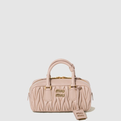 미우미우 여성 아르카디 마테라쎄 백 - Miumiu Womens Arcadi Matelasse Bag - mib13649x