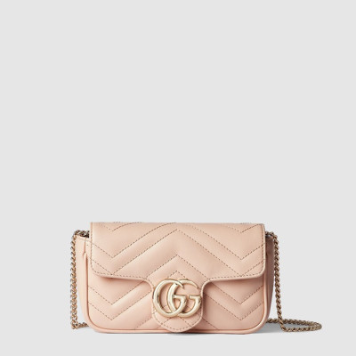 구찌 여성 GG 마몽 수퍼 미니백 - Gucci Womens GG Marmont Super Mini Bag - gub13681x