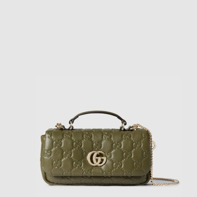 구찌 여성 GG 밀라노 미니 탑 핸들백 - Gucci Womens GG Milano Mini Top Handle Bag - gub13729x