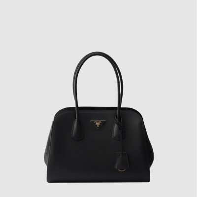 프라다 여성 미디엄 가죽 토트백 1BG606 - Prada Womens Medium Leather Tote Bag - prb13865x