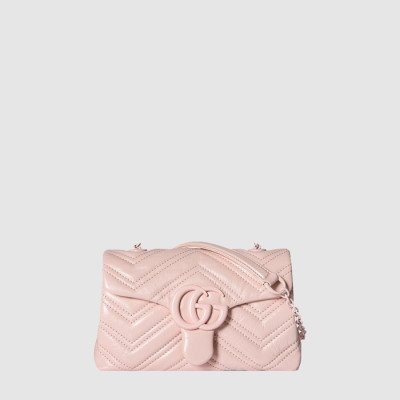 구찌 여성 GG 마몽 미니 숄더백 - Gucci Womens GG Marmont Mini Shoulder Bag - gub13890x