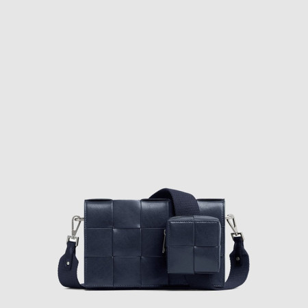 보테가 베네타 남성 카세트 크로스백 - Bottega veneta Mens Cassette Crossbody Bag - bvb465x - bvb14024x