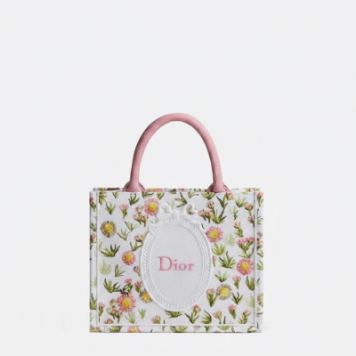 디올 여성 북 토트 스트랩 스몰 백 - Dior Womens Book Tote Small Bag - dib14039x