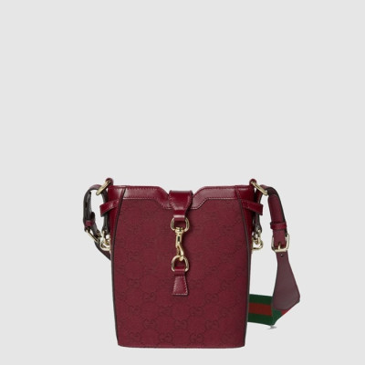 구찌 여성 GG 미니 버킷 숄더백 - Gucci Womens GG Mini Bucket Shoulder Bag - gub14043x
