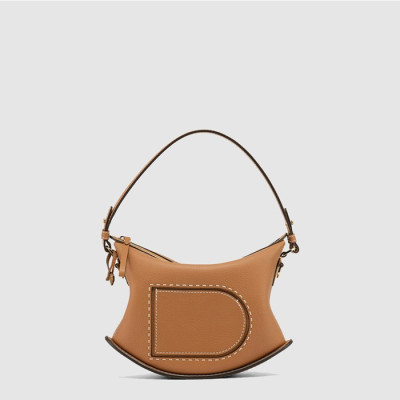 델보 여성 핀 스윙 탑스티치 - Delvaux Womens Pin Swing Topstitch - deb14156x