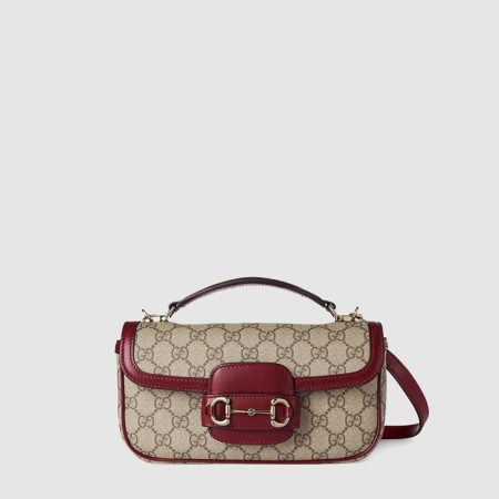 구찌 여성 홀스빗 스몰 탑 핸들백 - Gucci Womens Horsebit Small Top Handle Bag - gub14181x