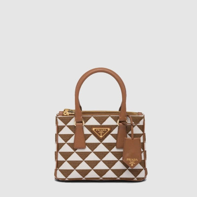 프라다 여성 자카드 미니 백 1BA906 - Prada Womens Jacquard Mini Bag - prb14219x