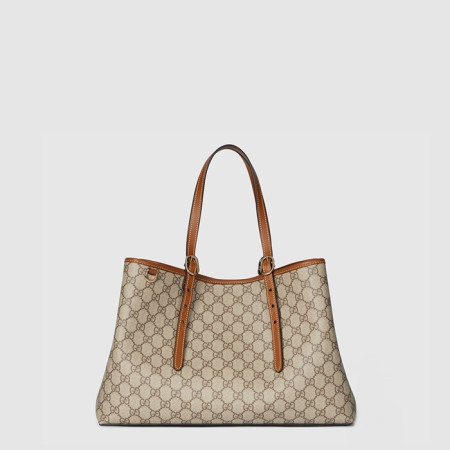 구찌 여성 GG 엠블럼 라지 토트백 - Gucci Womens GG Emblem Large Tote Bag - gub14280x