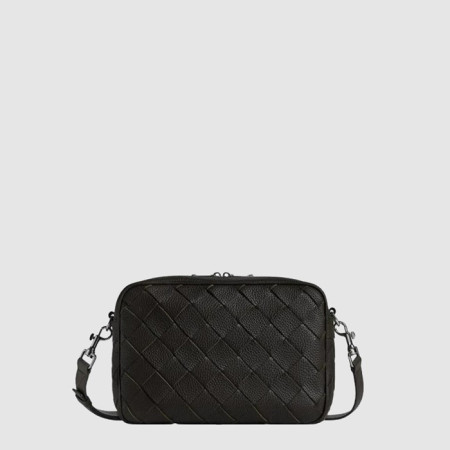 보테가 베네타 남성 미디엄 인트레치아토 카메라 백 - Bottega veneta Mens Medium Intrecciato Camera Bag - bvb14320x