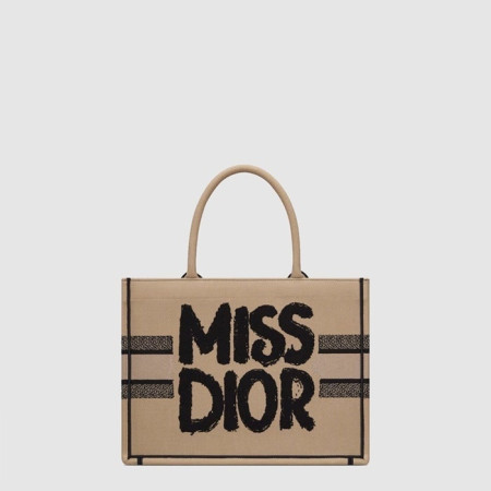 디올 여성 미스 디올 북토트 M1296 - Dior Womens Miss-D Allover Book Tote - dib14349x