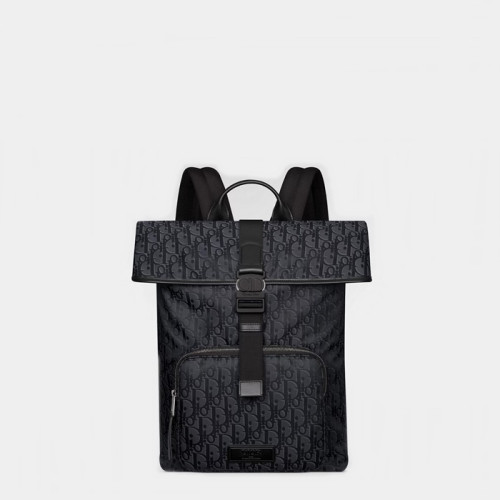 디올 남성 트렉 롤탑 백팩 - Dior Mens Trek Roll-Top Backpack - dib14491x