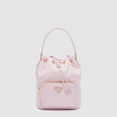 프라다 여성 듀엣 리나일론 버킷 백 1BH038 - Prada Womens Duet Re-Nylon Bucket Bag - prb14522x