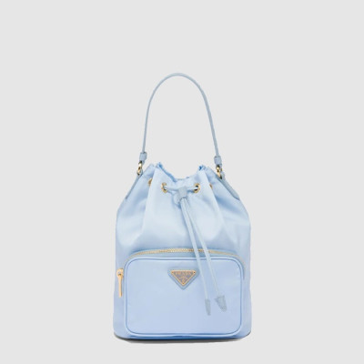 프라다 여성 듀엣 리나일론 버킷 백 1BH038 - Prada Womens Duet Re-Nylon Bucket Bag - prb14523x