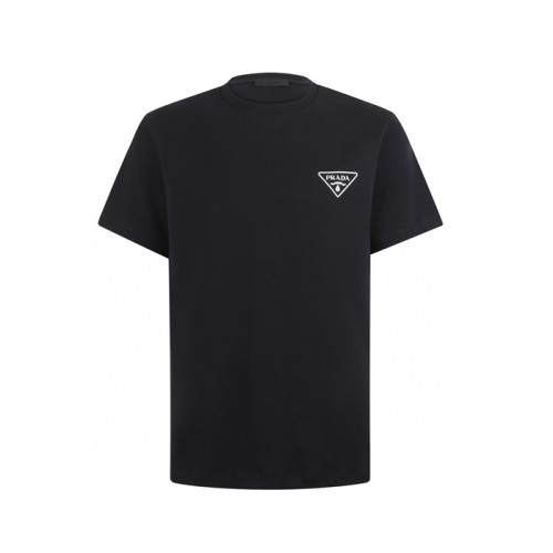 프라다 남성 라운드 반팔티 - Prada Mens Round Tshirt - prc13529x