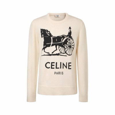 셀린느 남성 라운드 스웨터 - Celine Mens Round Sweater - cec13537x