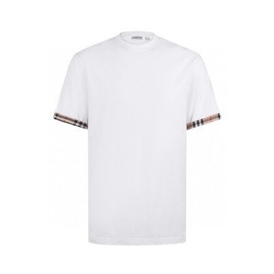 버버리 남성 라운드 반팔 티셔츠 - Burberry Mens Round Tshirt - buc13551x