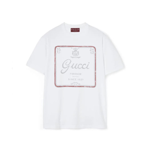 구찌 남성 라운드 반팔티 - Gucci Mens Round Tshirt - guc13564x