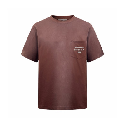 아크네 남성 크루넥 반팔티 - Acne Mens Round Tshirt - anc13574x