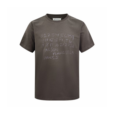 메종 마르지엘라 남성 반팔 티셔츠 - Maison Margiela Mens Round Tshirt - mac13577x