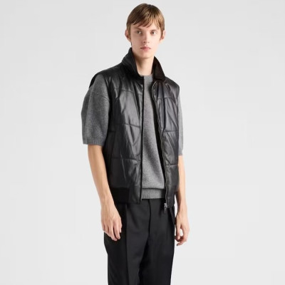 프라다 남성 다운 베스트 - Prada Mens Down Vest - prc13581x