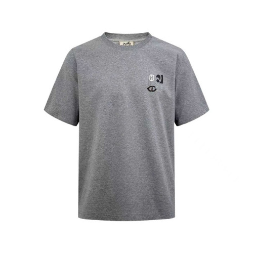 에르메스 남성 라운드 반팔티 - Hermes Mens Round Tshirt - hec13587x
