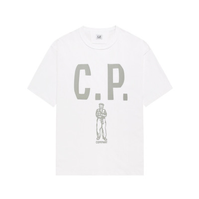 CP컴퍼니 남성 라운드 반팔티 - CP Company Mens Round Tshirt - cpc13624x
