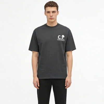 CP컴퍼니 남성 라운드 반팔티 - CP Company Mens Round Tshirt - cpc13638x