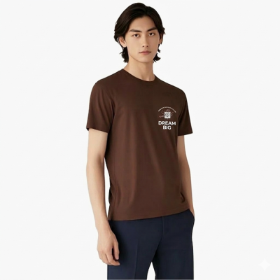 로로피아나 남성 라운드 반팔티 - Loro Piana Mens Round Tshirt - lpc13675x