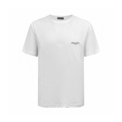 디올 남성 라운드 반팔 티셔츠 - Dior Mens Round Tshirt - dic13693x