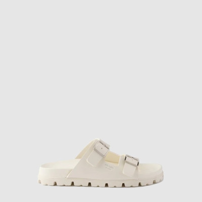 프라다 여성 러버 슬라이드 - Prada Womens Rubber Slides - prs13491x