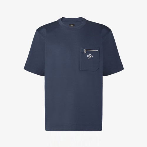 펜디 남성 라운드 반팔티 - Fendi Mens Round Tshirt - fec13716x