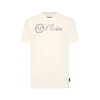 필립플레인 남성 라운드 반팔티 - Philipp-plein Mens Round Tshirt - phc13762x