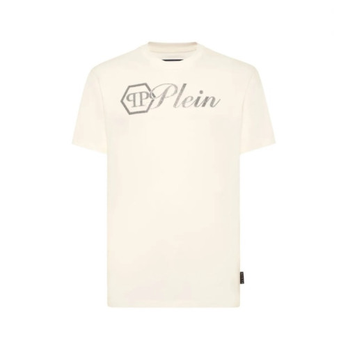 필립플레인 남성 라운드 반팔티 - Philipp-plein Mens Round Tshirt - phc13762x