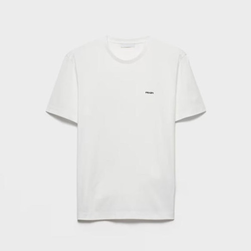 프라다 남성 라운드 반팔티 - Prada Mens Round Tshirt - prc13777x