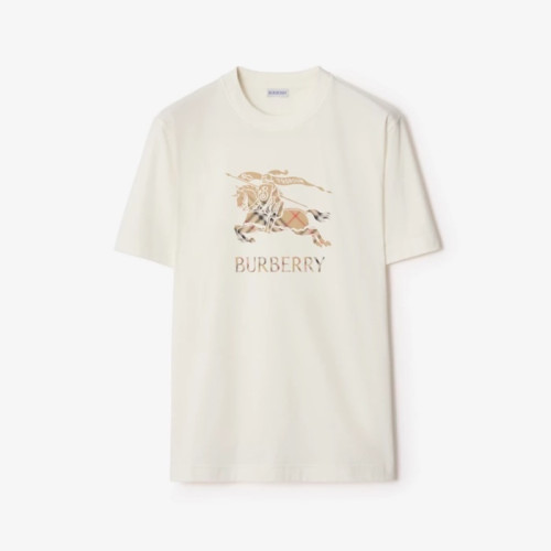 버버리 남성 라운드 반팔 티셔츠 - Burberry Mens Round Tshirt - buc13787x