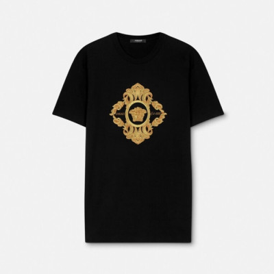 베르사체 남성 반팔 티셔츠 - Versace Mens Round Tshirts - vec13809x