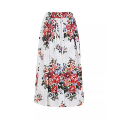 돌체앤가바나 여성 꽃다발 프린트 스커트 - Dolce&Gabbana Womens Bunch Of Flowers Print Skirt - doc13817x