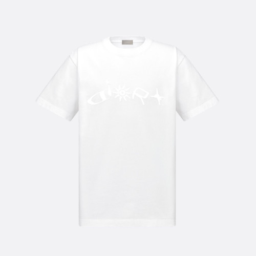 디올 남성 라운드 반팔 티셔츠 - Dior Mens Round Tshirt - dic13820x