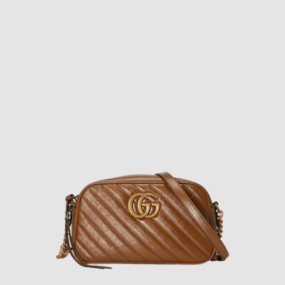 구찌 여성 GG 마몬트 마틀라세 스몰 숄더백 - Gucci Womens GG Marmont Matelassé Small Shoulder Bag - gub14745x