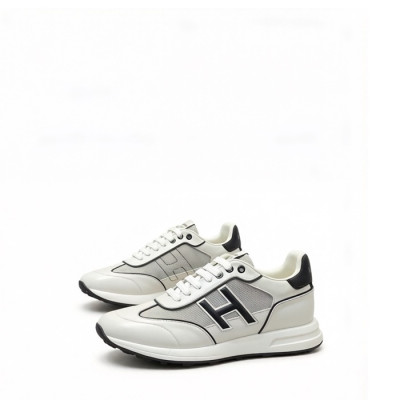 에르메스 남성 가죽 스니커즈 - Hermes Mens Leather Sneakers - hes13558x