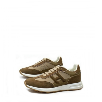 에르메스 남성 가죽 스니커즈 - Hermes Mens Leather Sneakers - hes13563x