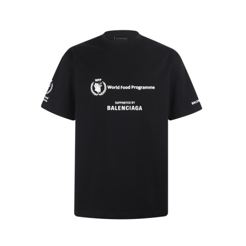 발렌시아가 남성 라운드 반팔 티셔츠 - Balenciaga Mens Round Tshirt - bac13844x