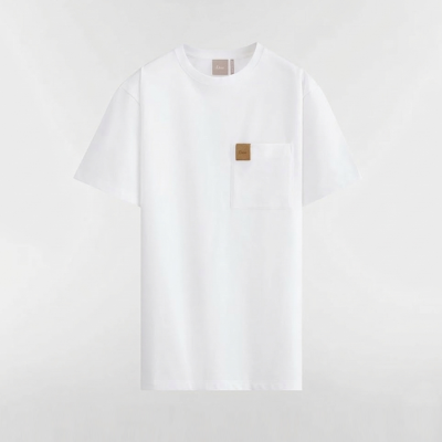 디올 남성 라운드 반팔 티셔츠 - Dior Mens Round Tshirt - dic13866x