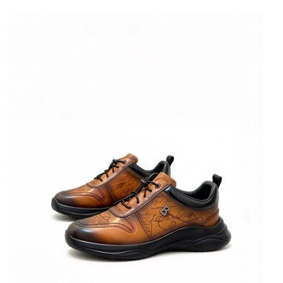 벨루티 남성 파티나 스니커즈 - Berluti Mens Patina Sneakers - bes13618x