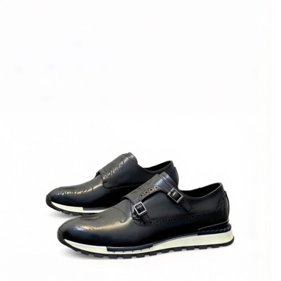 벨루티 남성 이스탄불 더블 몽크 스트랩 브로그 오피스 - Berluti Mens Istanbul Double Monk Strap Brogue Office - bes13625x